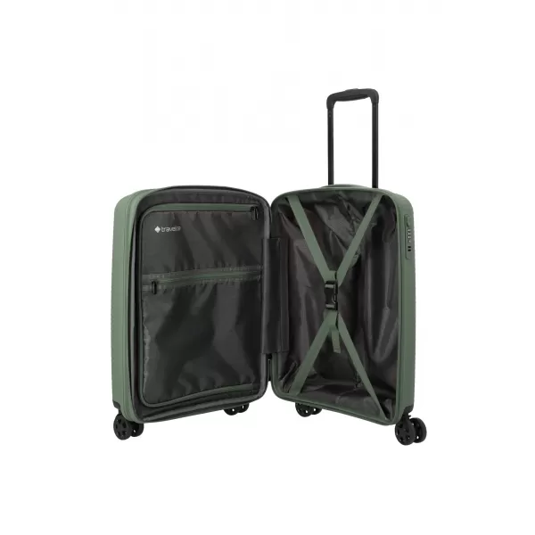  Kovček TRAVELITE AIR STRIPE 4W S EXP ZELENA 