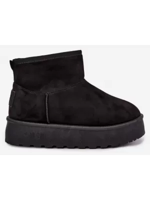 Ženski snežaki BIG STAR SHOES UU274222 ČRNA