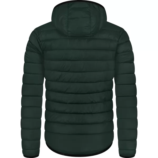  Moška prešita jakna NORDBLANC BOUND WJM8388 TEMNO ZELENA 