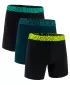 Moške boksarice UNDER ARMOUR UA PERFORMANCE COTTON - SOLID 6 - 3PK 1383889-007 ČRNA
