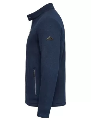 Moška jakna OMBRE C587 TEMNO MODRA
