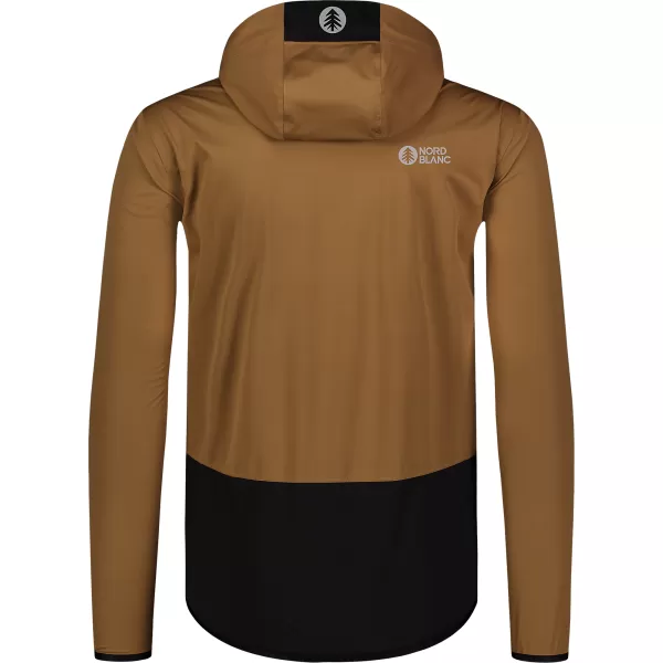  Moška nepremočljiva softshell jakna NORDBLANC EXPEDITIOUS NBSSM8323 RJAVA 