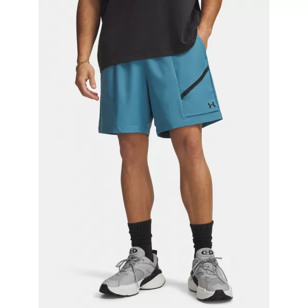  Moške kratke hlače UNDER ARMOUR UNSTOPPABLE WOVEN SHORTS 6009361-466 MODRA 