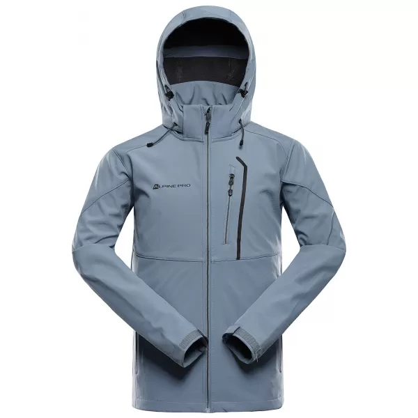  Moška softshell jakna ALPINE PRO HOOR 2 ASHLEY BLUE 