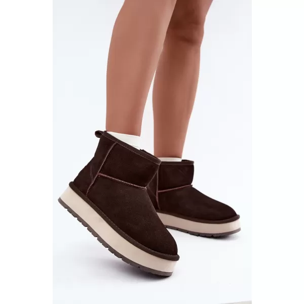  Ženski čevlji BIG STAR SHOES UU274693 RJAVA/BEŽ 