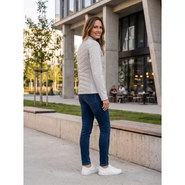  Ženska hibridna jakna MALFINI PREMIUM CROSS 556 SREBRNO SIVA 