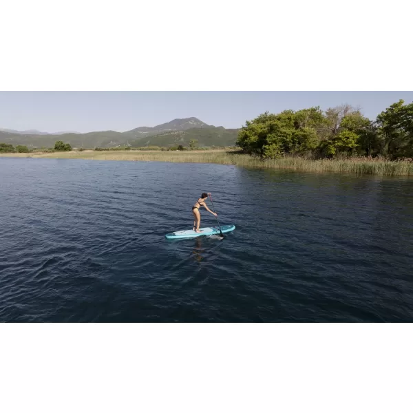  Deska za veslanje AQUA MARINA Breeze 910 SREBRNO DREVO 