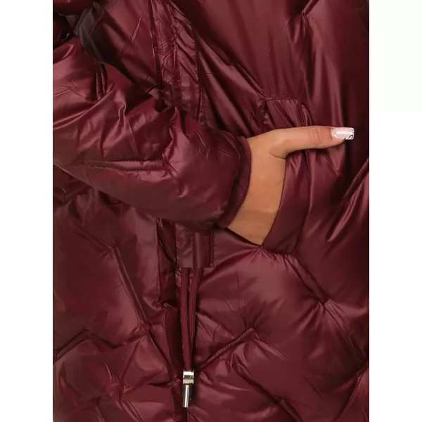  Ženska jakna DSTREET TY5813 BORDO 