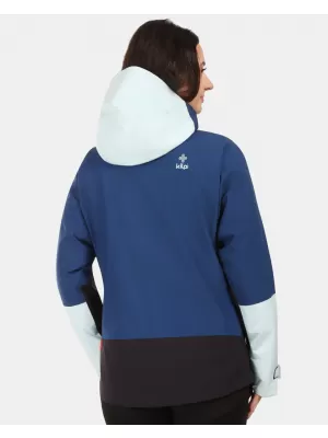 Ženska hardshell jakna KILPI MAMBA-W 1L0101KI TEMNO MODRA