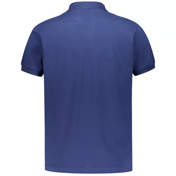  Moška majica s kratkimi rokavi z ovratnikom ALTISPORT NP/ALMST90601 NAVADE 