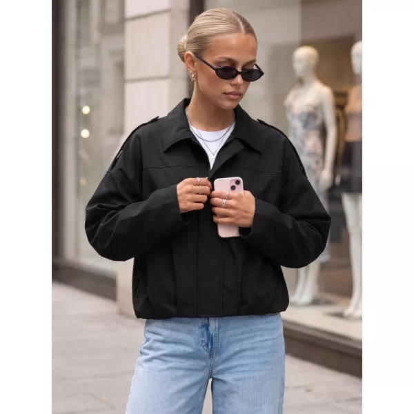  Ženska jakna DSTREET TY5955 ČRNA 