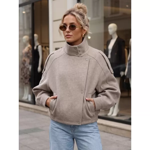  Ženska jakna DSTREET TY6033 KAKI 