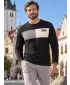 Moška majica s kratkimi rokavi ALTISPORT IVAS ČRNA