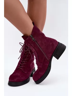 Ženski gležnjarji VINCEZA 67044 BORDO