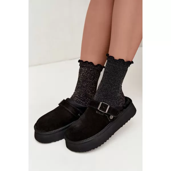  Ženski snežaki BIG STAR SHOES UU274698 ČRNA 