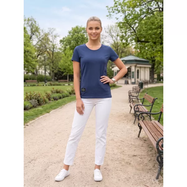  Ženska majica s kratkimi rokavi ALTISPORT NP/ALWST26001 NAVADE 