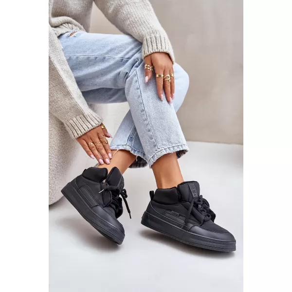  Ženski snežaki BIG STAR SHOES OO274A530 ČRNA 