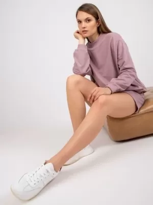 Ženski pulover BASIC FEEL GOOD AP-BL-A-R001 TEMNO ROZA