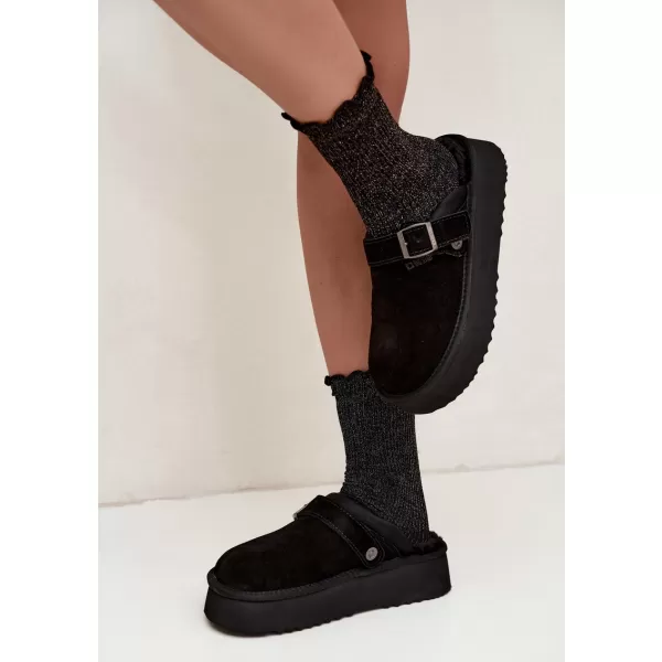  Ženski snežaki BIG STAR SHOES UU274698 ČRNA 