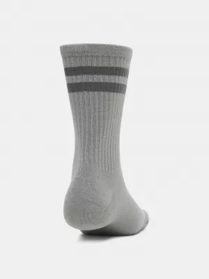 Nogavice UNDER ARMOUR ESSENTIAL 6PK CREW 1387058-069 SIVA