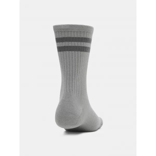  Nogavice UNDER ARMOUR ESSENTIAL 6PK CREW 1387058-069 SIVA 