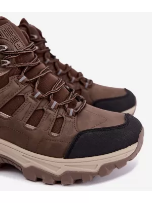 Moški čevlji BIG STAR SHOES UU174316 RJAVE/BEŽ SENCE