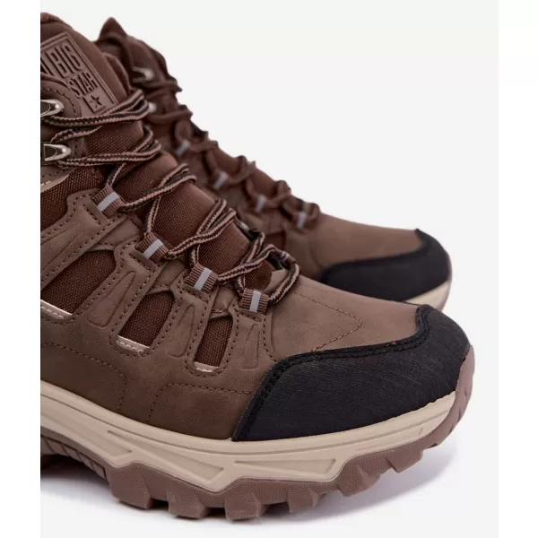  Moški čevlji BIG STAR SHOES UU174316 RJAVE/BEŽ SENCE 