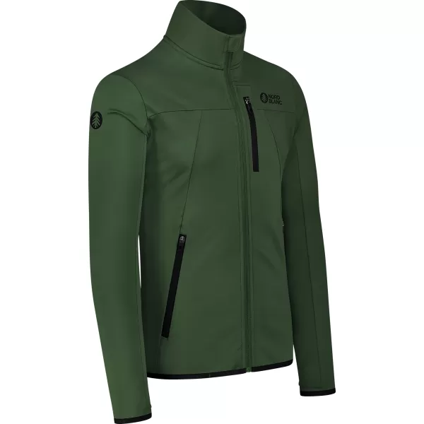  Moški powerfleece pulover NORDBLANC MORASS NBSFM8335 ZELENA 