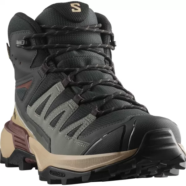 Moški čevlji SALOMON X ULTRA 360 MID GORE-TEX L47743300 FANTOM/DESERT TAN/RUM ROZINE 