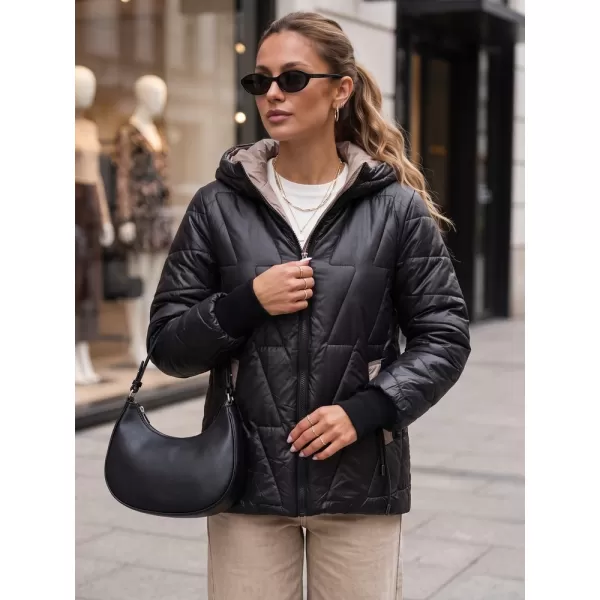  Ženska jakna DSTREET TY5786 ČRNA 