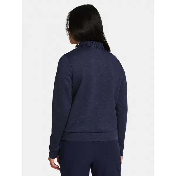  Ženski pulover UNDER ARMOUR UA DRIVE MIDLAYER CREW 1387143-410 MODRA 