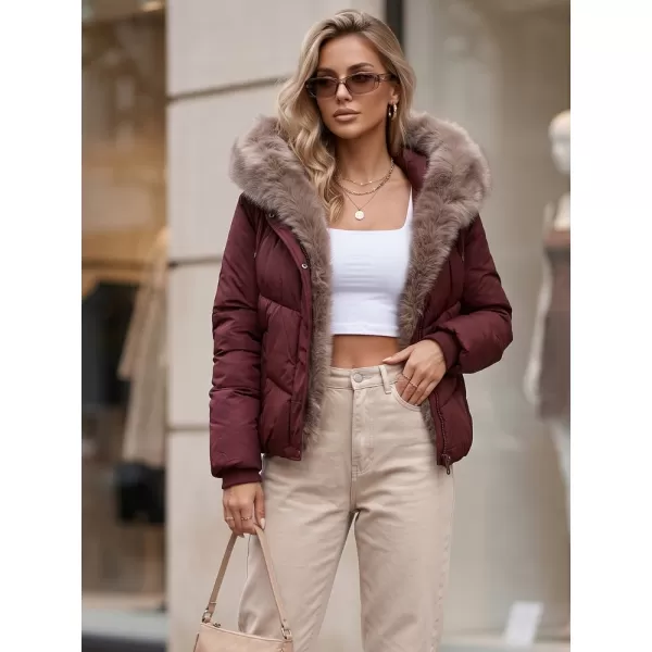  Ženska jakna DSTREET TY5985 BORDO 