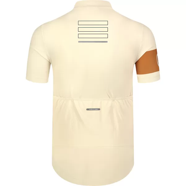  Moški kolesarski dres NORDBLANC CAMEL NBSMF8079 BEŽ 