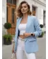 Ženska jakna DSTREET PY0151 MODRA