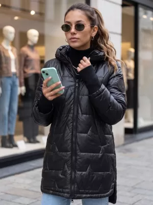 Ženska jakna DSTREET TY5787 ČRNA