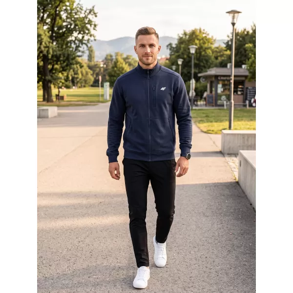  Moški pulover 4F WMM00TSWSM2547 NAVADE 