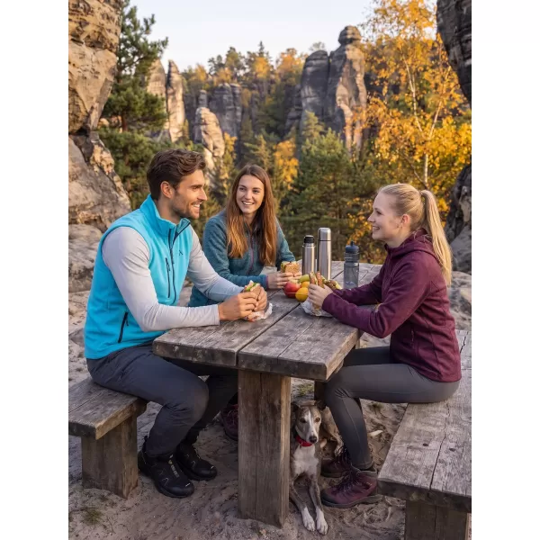  Moški brezrokavnik iz flisa ALTISPORT ALM002525 TURKIZNA 