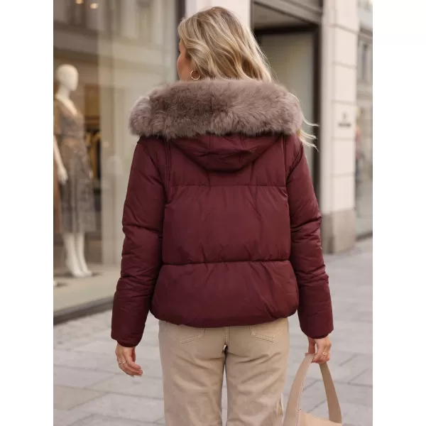  Ženska jakna DSTREET TY5985 BORDO 