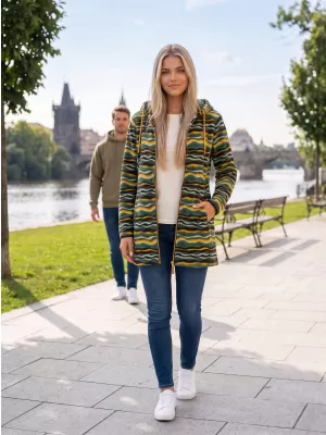 Ženski pulover iz flisa ALTISPORT ILANI KAKI