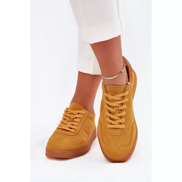  Ženske superge BIG STAR SHOES RR274846 RUMENA/ZLATA 