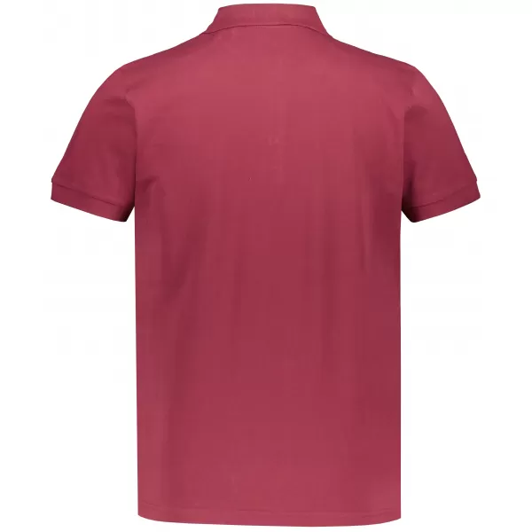  Moška majica s kratkimi rokavi z ovratnikom ALTISPORT NP/ALMST90601 BORDO 