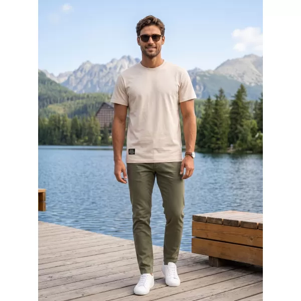  Moška majica s kratkimi rokavi ALTISPORT NP/ALMST20001 NARAVNO 
