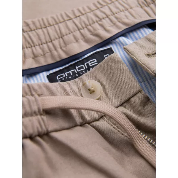  Moške chino hlače OMBRE P1522 BEŽ 