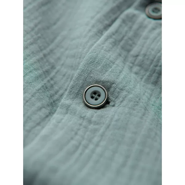  Moška srajca OMBRE OM-SHSS-0223 PASTELNO ZELENA 