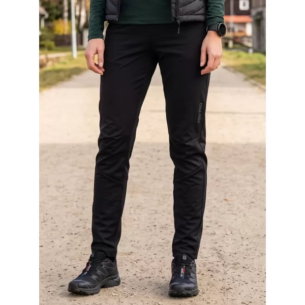  Ženske softshell hlače ALPINE PRO ABARA 2 ČRNA 