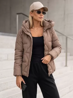 Ženska jakna DSTREET TY5941 BEŽ