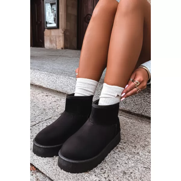  Ženski snežaki BIG STAR SHOES UU274222 ČRNA 