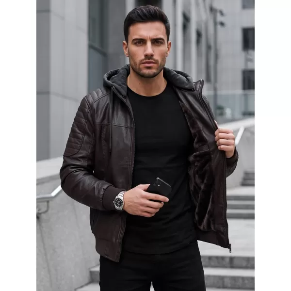  Moška jakna DSTREET TX5140 RJAVA 