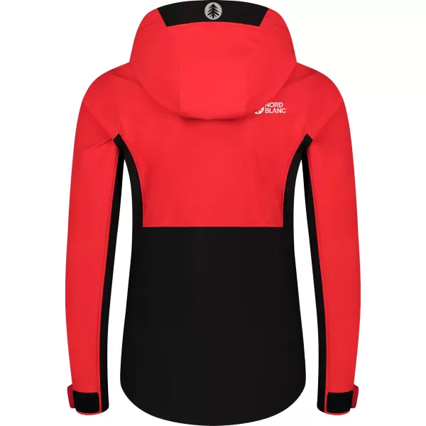  Ženska softshell jakna NORDBLANC BLINK NBSSL8320 RDEČA 