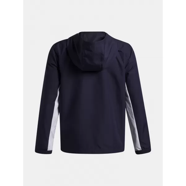  Fantovska jakna UNDER ARMOUR UA B RIVAL WVN JACKET 1390154-410 MODRA 